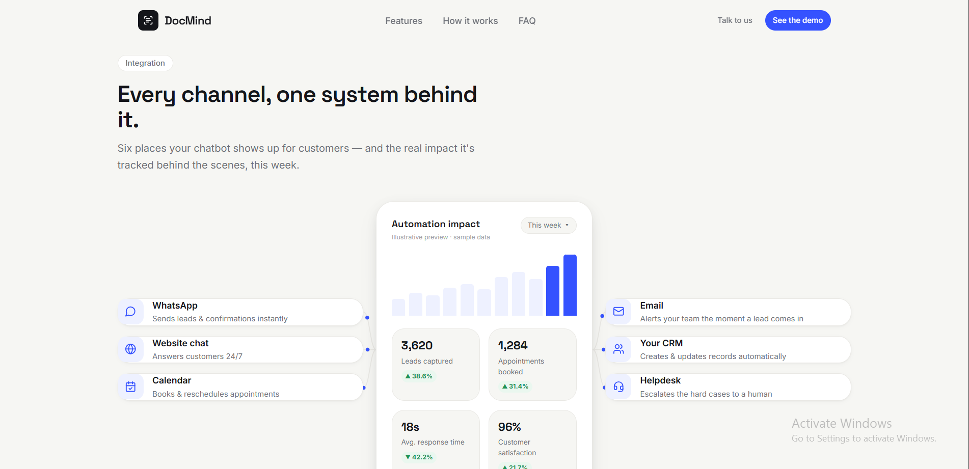 AI Customer Service Agent screenshot 2